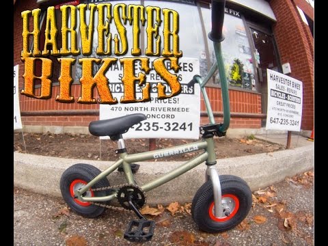 Bounce Mini BMX Guerrilla Unboxing @ Harvester Bikes Toronto, Canada