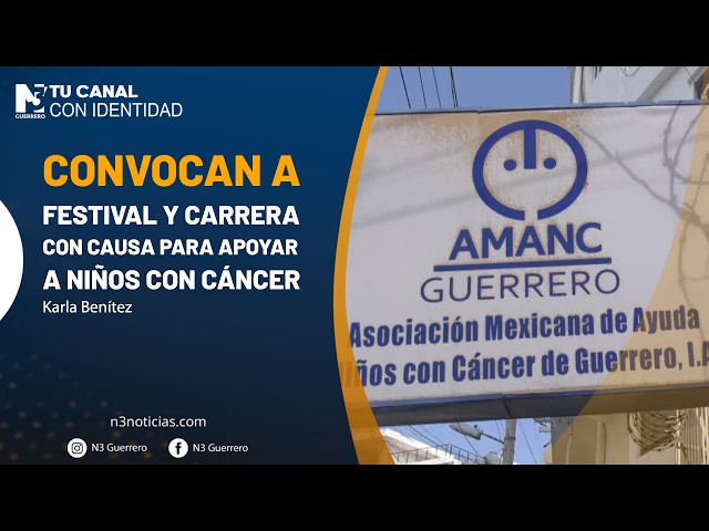 Convocan a festival y carrera con causa para apoyar a niños con cáncer