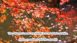 Japanese Folk Song #27: Autumn Leaves（紅葉 [もみじ] / Momiji）