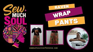 How to Sew Raven Wrap Pants | Stylish DIY Pants Tutorial | SMS Preview