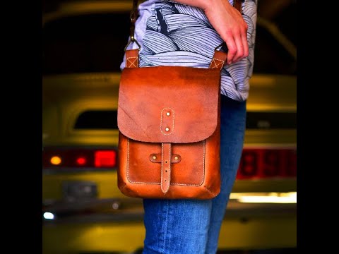 Video: Cross-body leather bag, step by step