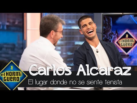 Carlos Alcaraz confiesa que bebe ginebra limón y el lugar dónde no se siente tenista - El Hormiguero