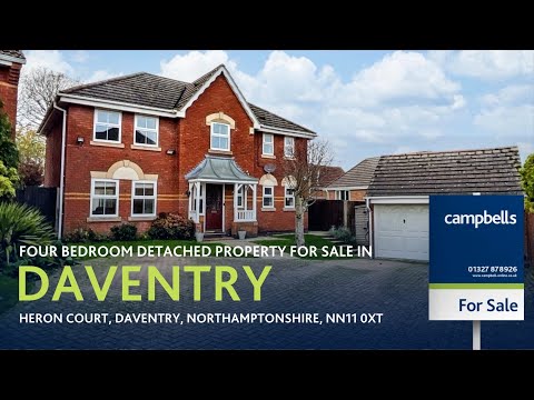 Four Bedroom Detached Property With Double Garage, For Sale In Daventry