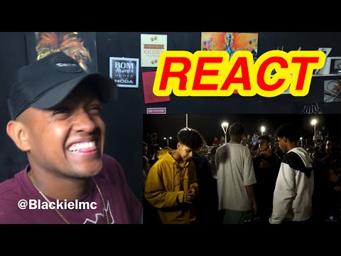 (ENGOLIDO NO FLOW 🔥🔥🔥) Dudu & JayA Luck x LF &Lukazin - REACT BLACKIEL