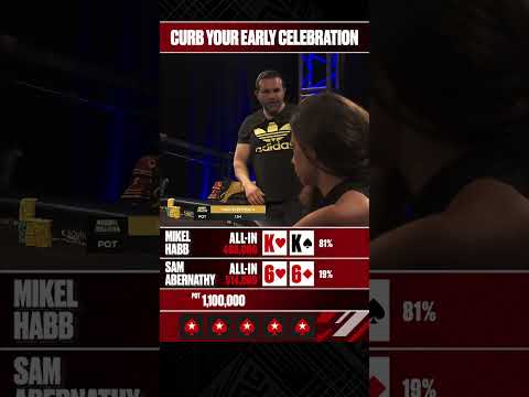 Curb your early celebration 💀 #InstantKarma #SamAbernathy