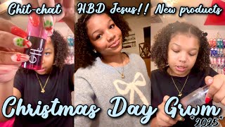 christmas day grwm 🤗✝️🎄