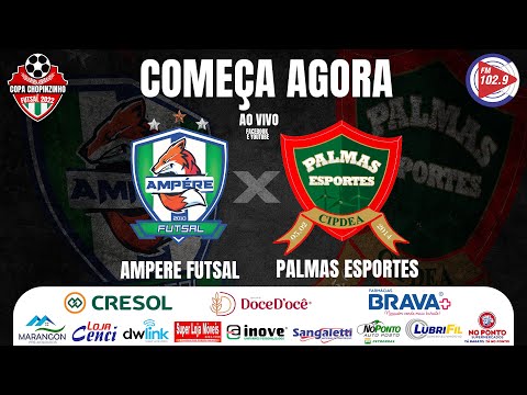 Copa Chopinzinho de Futsal - 2022 - Ampere Futsal X palmas Esportes