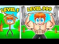 Becoming the STRONGEST MAN in Roblox!