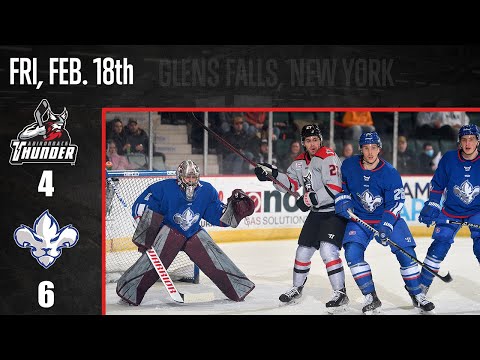 2/18/22 Trois-Rivières Lions 6 - Adirondack Thunder 4