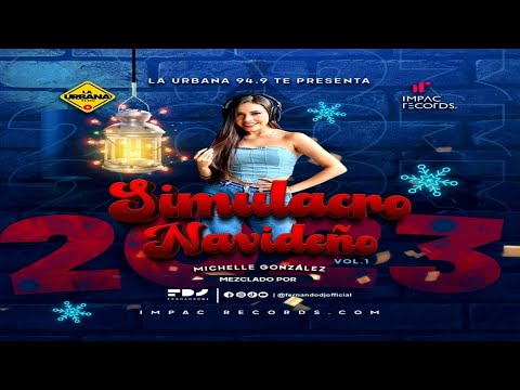 Simulacro Mix Navideño Vol.1 2023 | Fernando DJ | La Urbana 94.9
