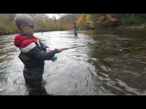 fishing for salmon with Gary Gurman