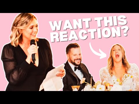 Wedding Speech Writer Explains How To Nail Your Maid of Honor Speech