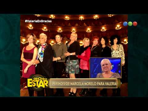 Palabras de Marcela Morelo a Valeria Lynch - Gracias por venir