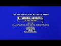 Universal Pictures MPAA G Rating Screen 2009