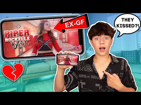 Reacting To My Ex-Girlfriend's Song **FIRST KISS ON CAMERA** ❤️💋