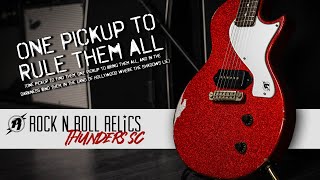 Video thumbnail for One Pickup, No Nonsense | Rock N Roll Relics Thunders SC Demo by Distinctive Guitar