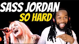 SASS JORDAN So hard (music reaction) She reminds me a lot of Tina Turner - First time hearing