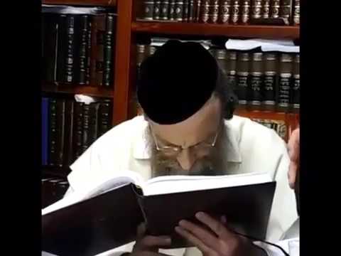 Kossov Rebbe Wearing The Chazon Ish's Glasses