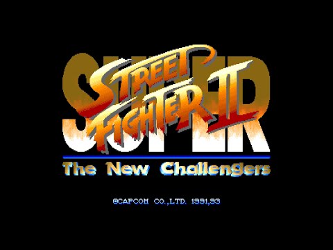 Super Street Fighter II: The New Challengers (Arcade) 【Longplay】