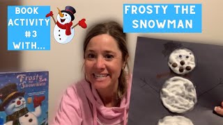 Book Suggestion #3-Using Frosty the Snowman in Speech Therapy + Activity with Shaving Cream for Kids