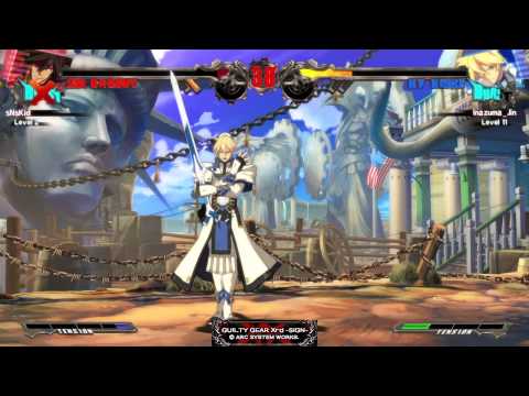 sNsKid vs Ina zuma_Jin - GGXrd  SIGN