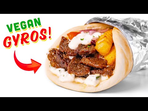Super EASY & DELICIOUS Vegan Gyros 2 Ways!