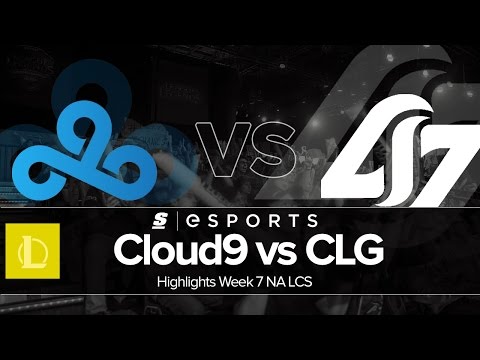 Highlights: C9 vs CLG (NA LCS Summer W7D3 Full Series)