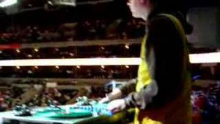 Dj Spair at Oracle Arena  (Oakland Faders)