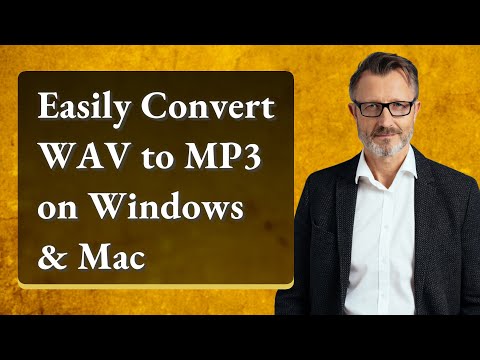 Easily Convert WAV to MP3 on Windows & Mac