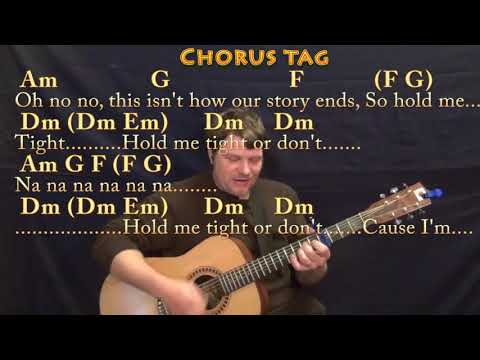 Hold Me Tight Or Don't (Fall Out Boy) Guitar Cover with Chords/Lyrics - Capo 4th