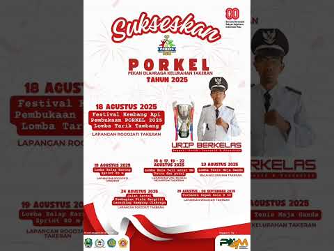 PORKEL 2025 | Kampung Olahraga Takeran