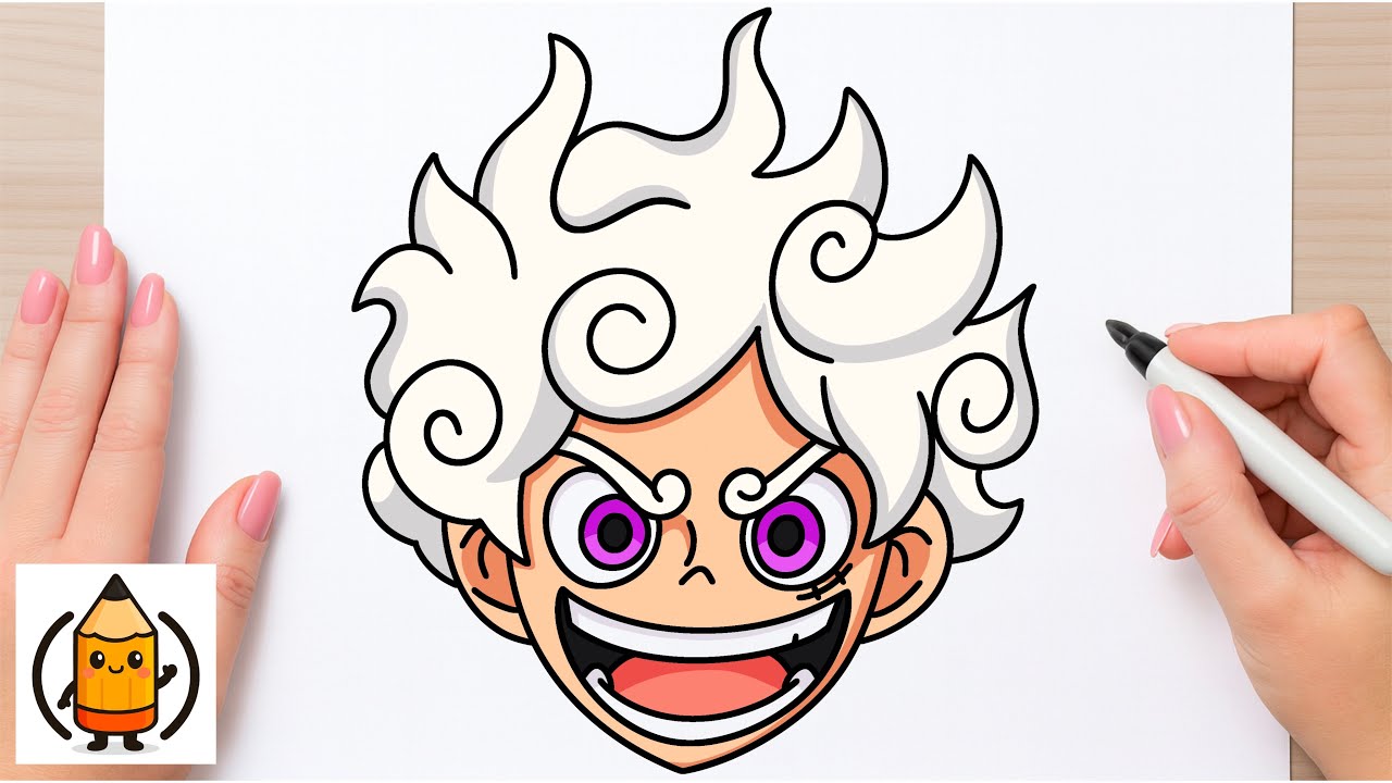 How To Draw Monkey D Luffy | One Piece | Easy Anime Drawing Tutorial 