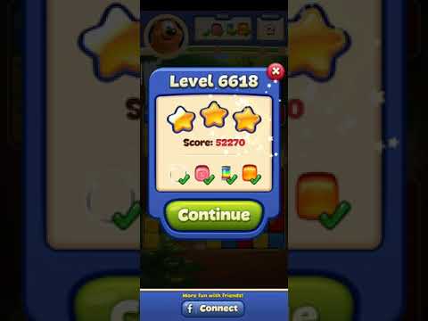 Toon Blast Level 6618 Hard Level
