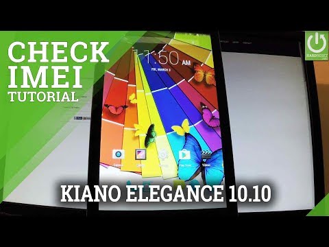 IMEI INFO in KIANO Elegance 10.1 - Check IMEI and Serial Number