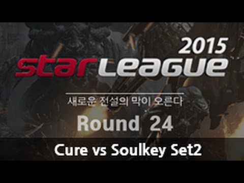 [SSL 2015 S2] Cure vs Soulkey R.24 Day2 match2 set2 -EsportsTV, Starcraft 2