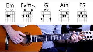 Je pars mais je t&#39;aime - Mennel (tuto guitare)