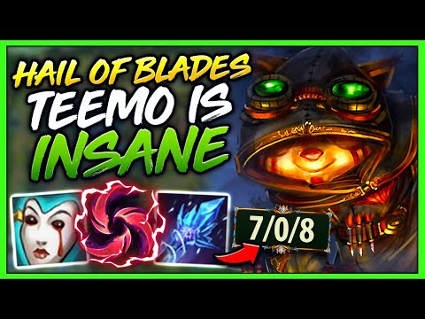 #1 TEEMO WORLD GETTING THE MOST DAMAGE IN GAME WHILE PLAYING SUPPORT!? - League of Legends