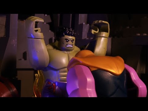 LEGO Avengers Infinity War - Hulk vs Thanos stop-motion