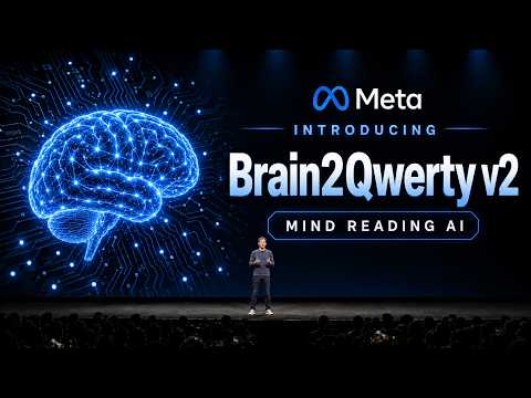 Video Thumbnail: Metas New Ai Can Read Your Brain - (Brain2Qwertyv2)