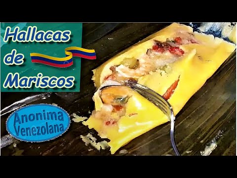 Como Hacer Hallacas de Mariscos - HALLACAS VENEZOLANAS - Receta Paso a Paso
