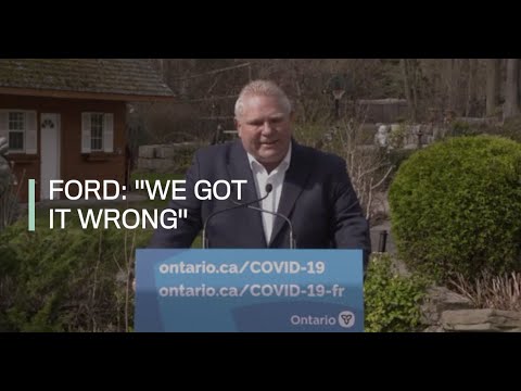 FORD We got it wrong
