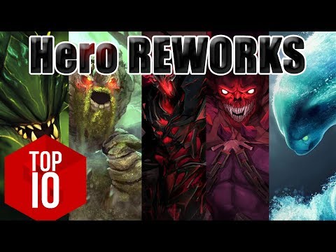 Top 10 most shocking hero reworks patch 7.07