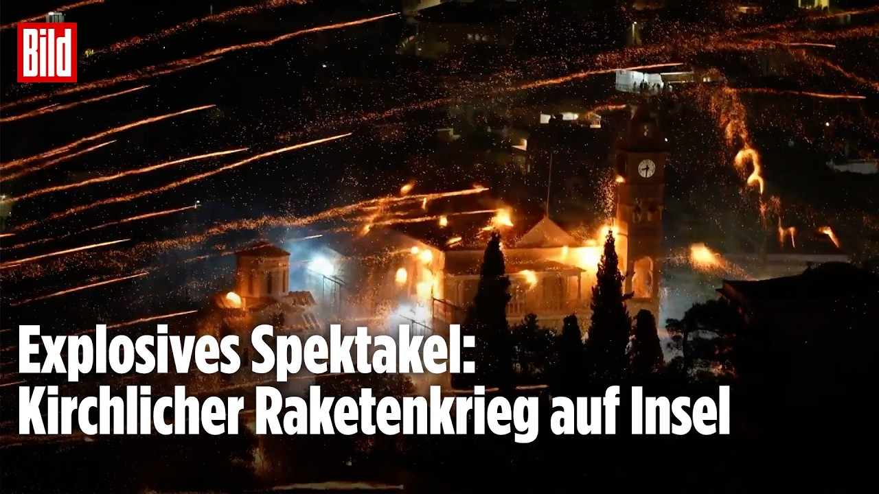 Explosives Spektakel: Kirchlicher Raketenkrieg als Ostertradition