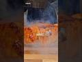 Crafting Steve S Fiery Magma Lava Roasted Chicken Shorts Lavachicken Steve Minecraft