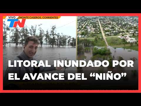 Las provincias del Litoral se mantienen bajo alerta: ya evacuaron a 400 habitantes por la inundación