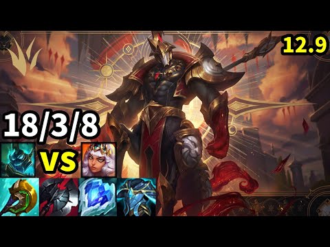 Hecarim Jungle vs Qiyana - KR Challenger | Patch 12.9