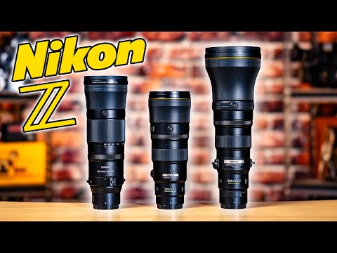 Nikon’s BEST Super Telephoto Lenses for Wildlife, Birding & Sports Photography!