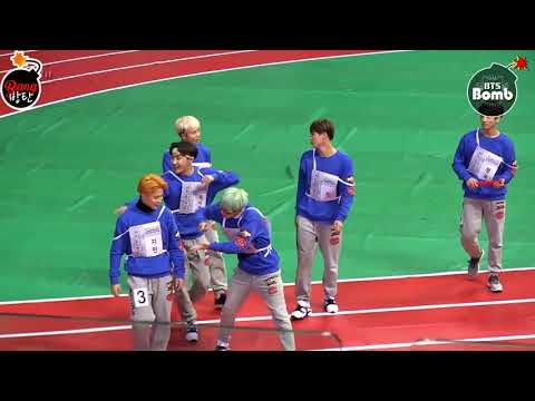 [Sub Español] [BANGTAN BOMB] BTS (방탄소년단) a 400-meter relay race @ 2016 설특집 아육대