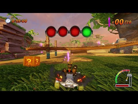CTR Nitro Fueled - Skull Rock Crystal Challenge (Hard Difficulty)