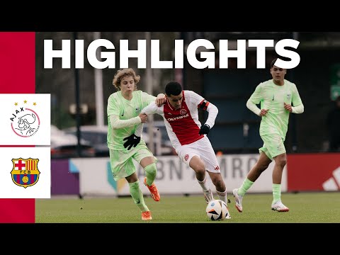 Historic friendly match-up in Amsterdam 🤝 | Highlights Ajax - FC Barcelona | Al Abtal Cup
